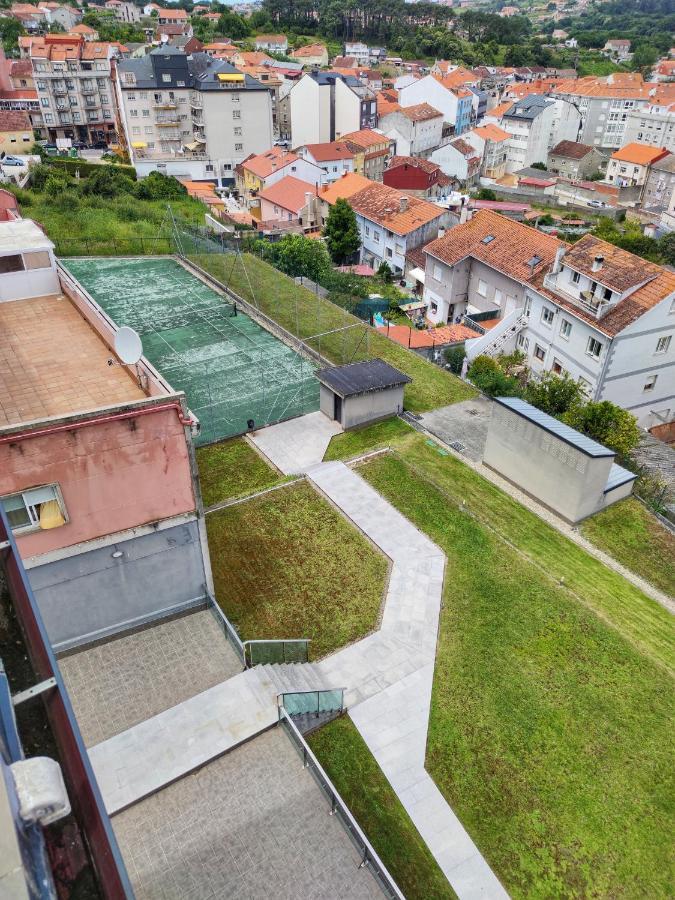 Desconectaengalicia Atico La Perla, Piscina Y Pista Tenis Sanxenxo Bagian luar foto