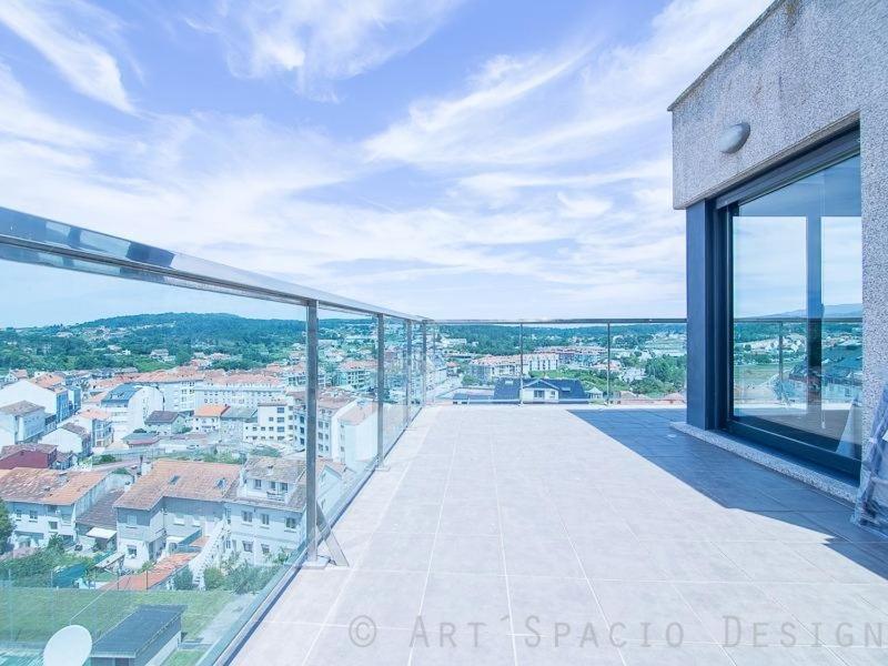 Desconectaengalicia Atico La Perla, Piscina Y Pista Tenis Sanxenxo Bagian luar foto